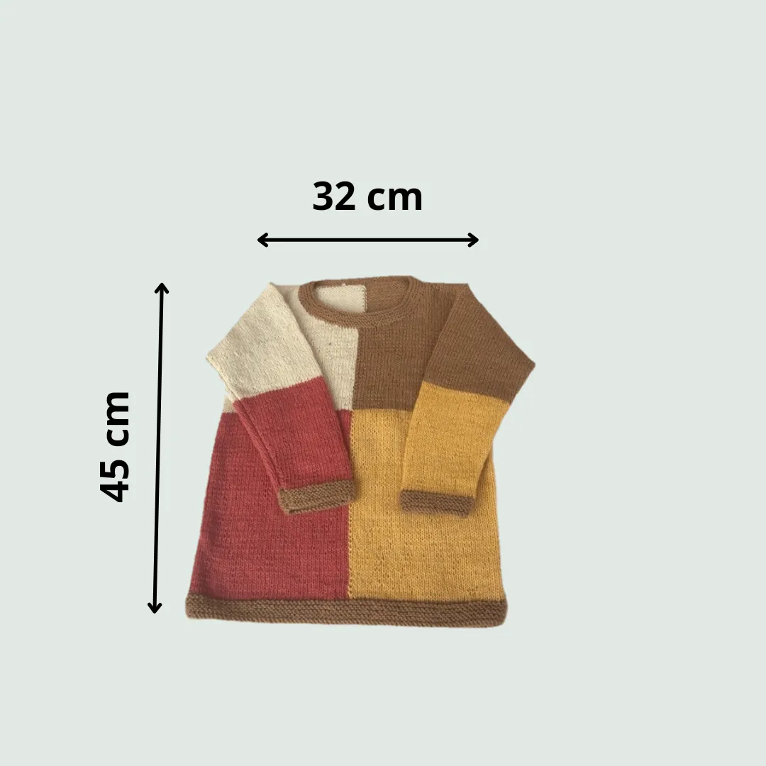 Organic Wool | Pullover | Multi Color