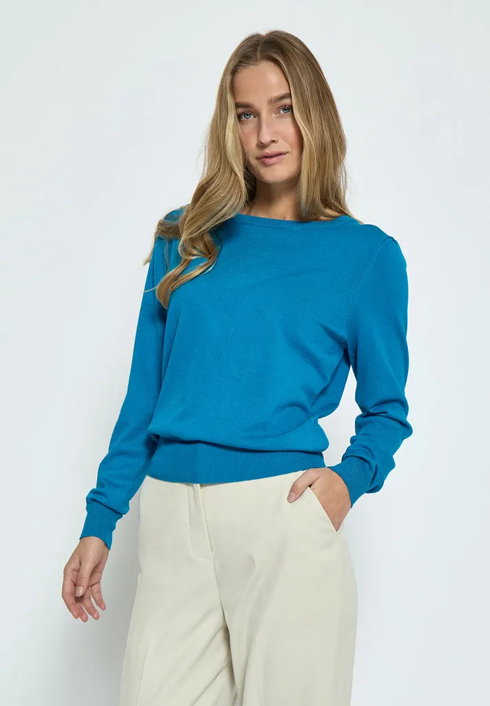 PCTana Knit Pullover - Hawaiian Surf Blue