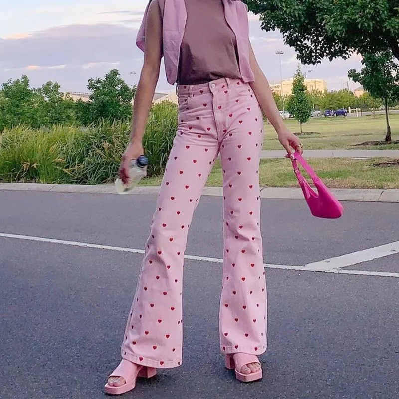 Pink Heart Pants