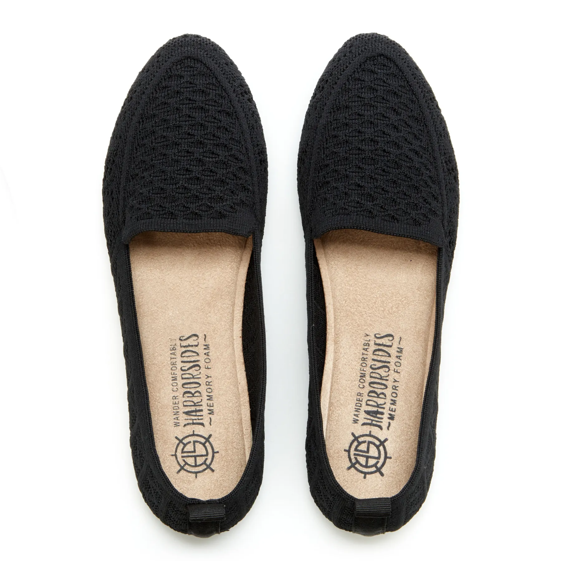 Pointed Toe Knit Top Loafers (Patience)