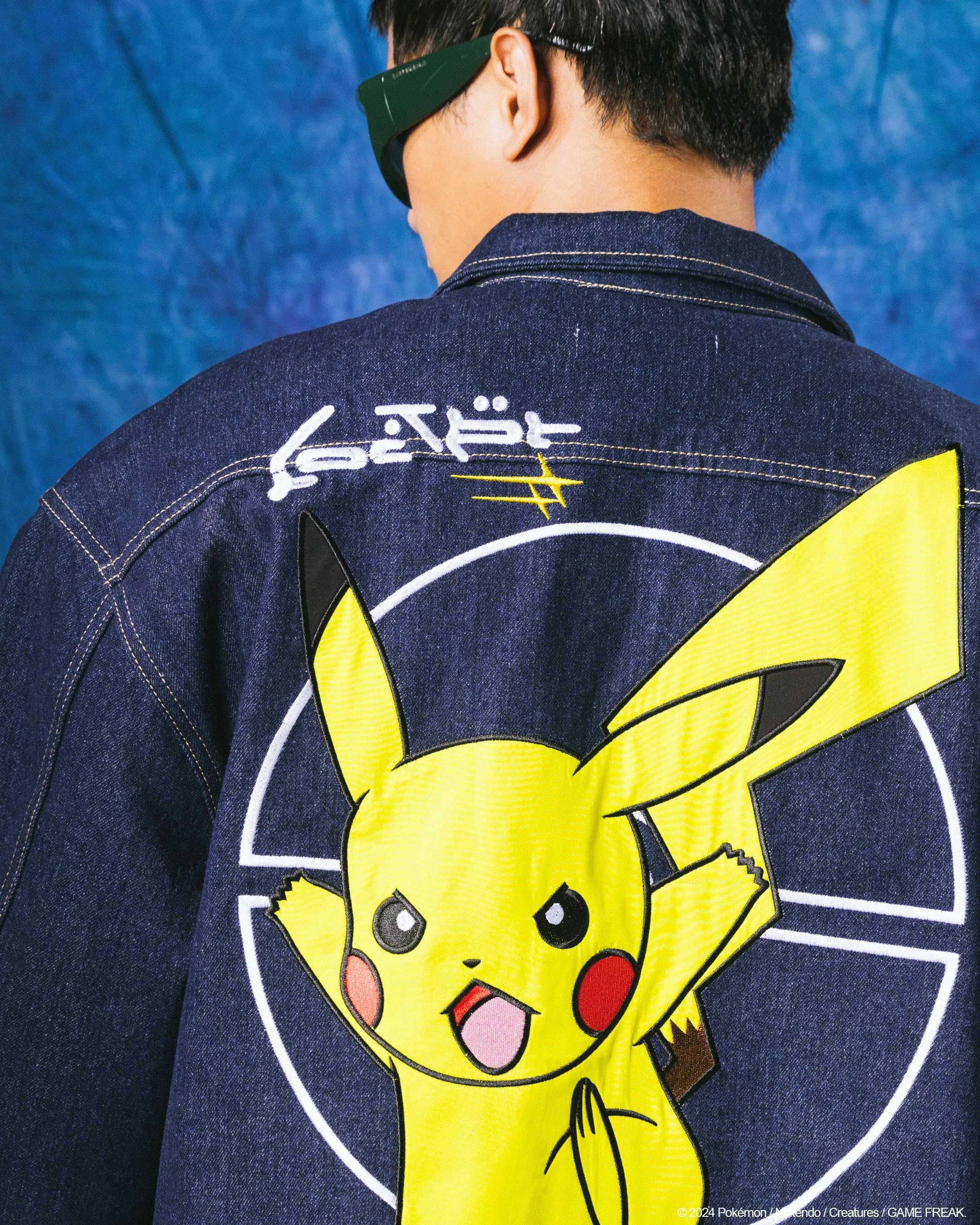 Pokémon By Loiter Pikachu Denim Jacket Indigo