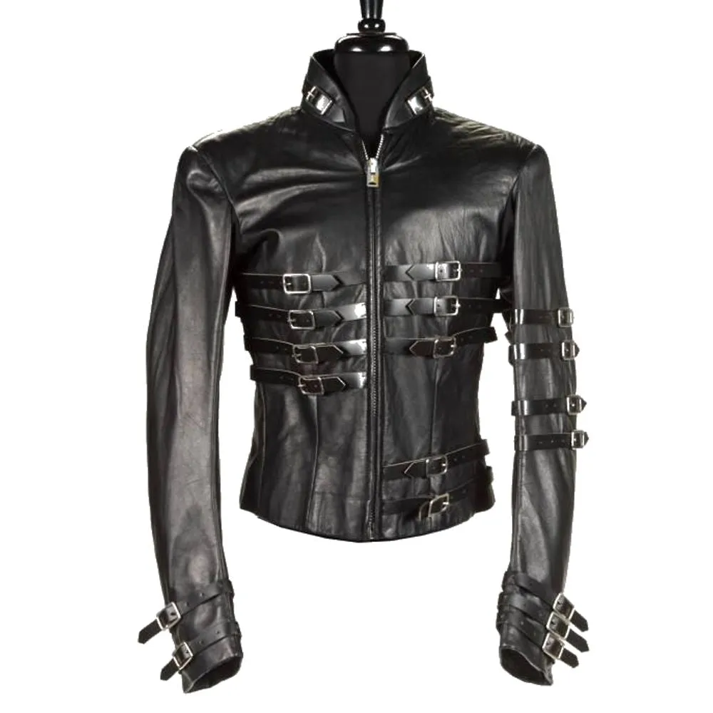 Punk Michael Jackson Leather Jacket