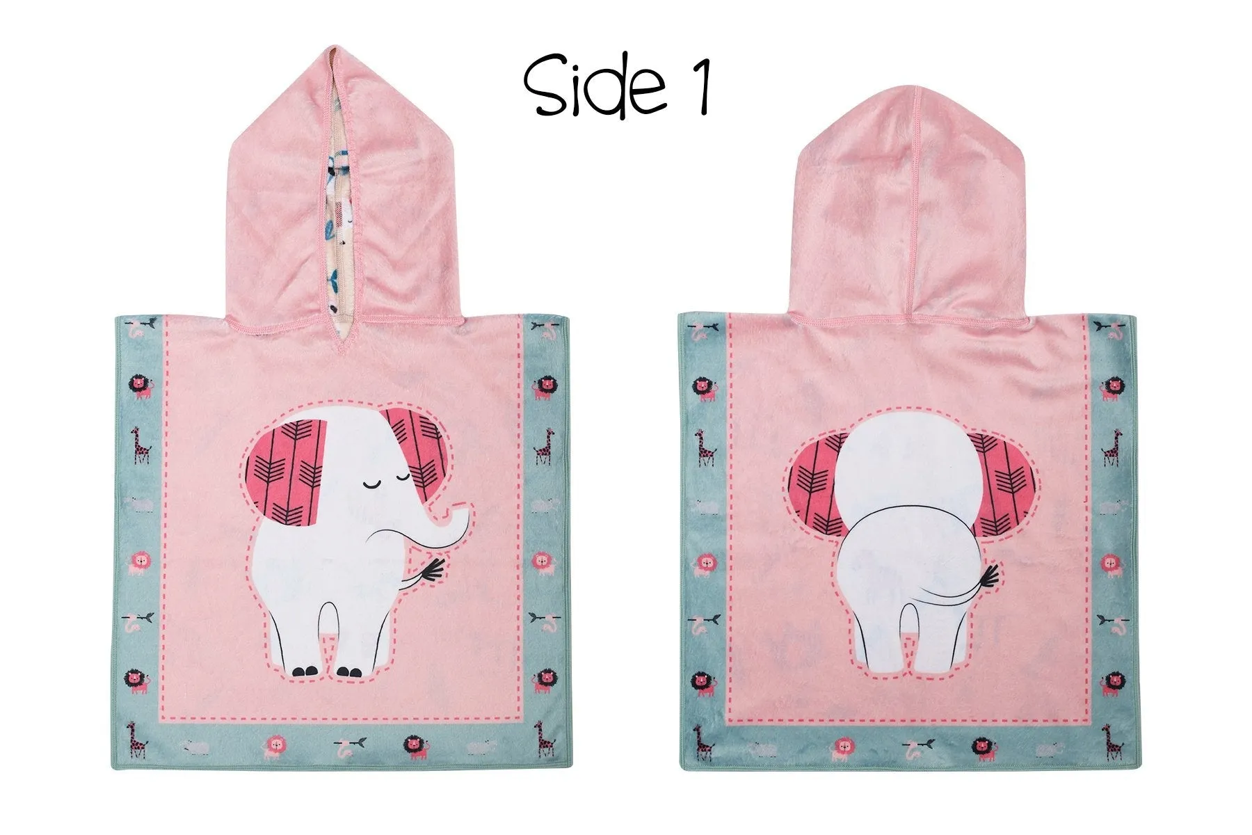 Reversible Baby Cover Up - Elephant | Zoo (one size only)