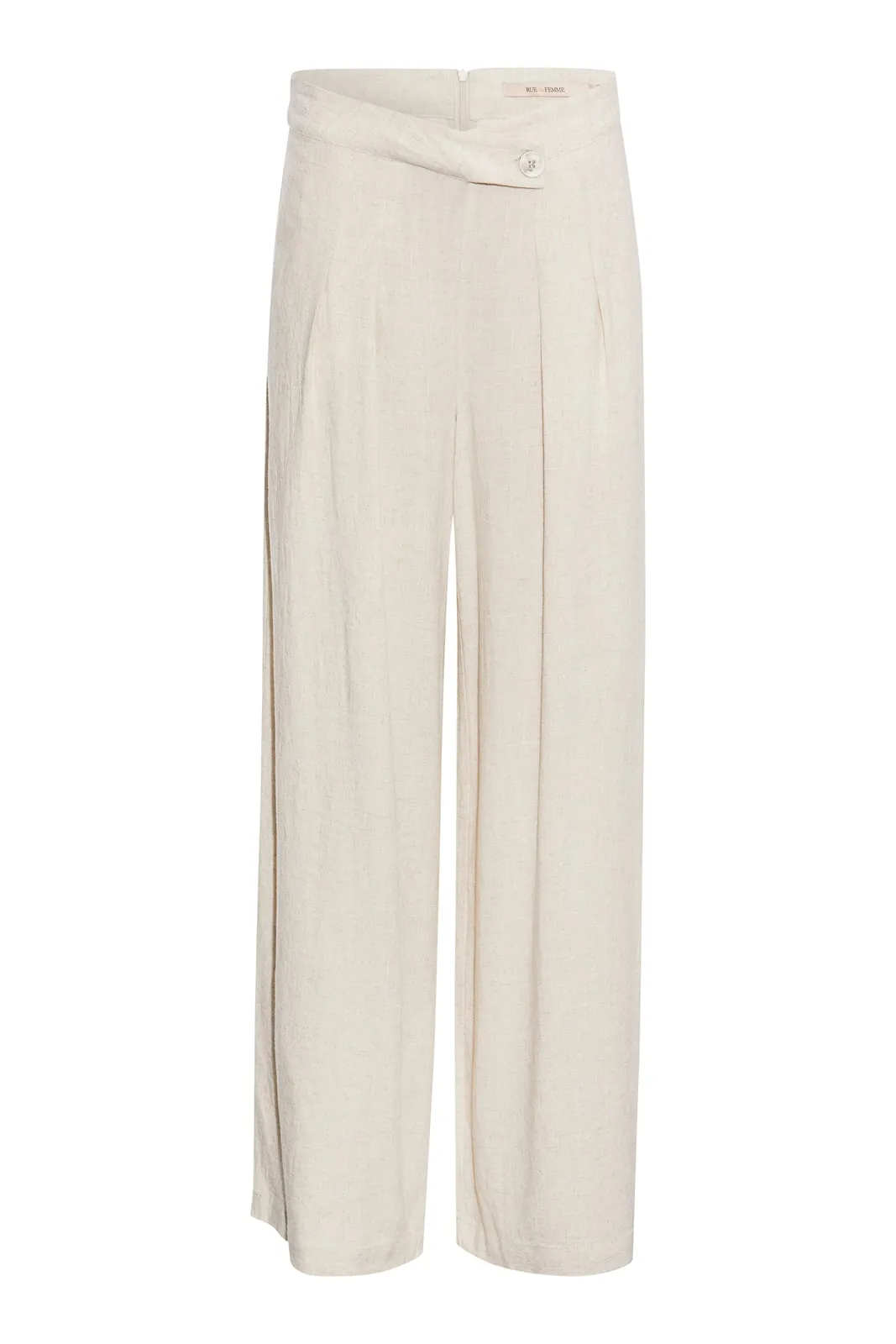 Rue De Femme Wide leg linen trousers 6975 Curtis