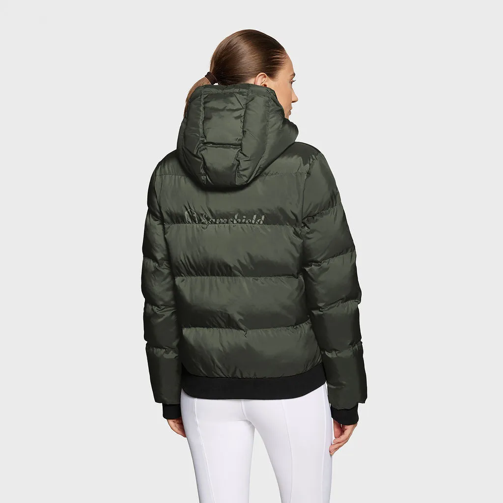 Samshield Billie Ladies Puffer Jacket - Avocado Metal Eclipse