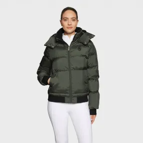 Samshield Billie Ladies Puffer Jacket - Avocado Metal Eclipse