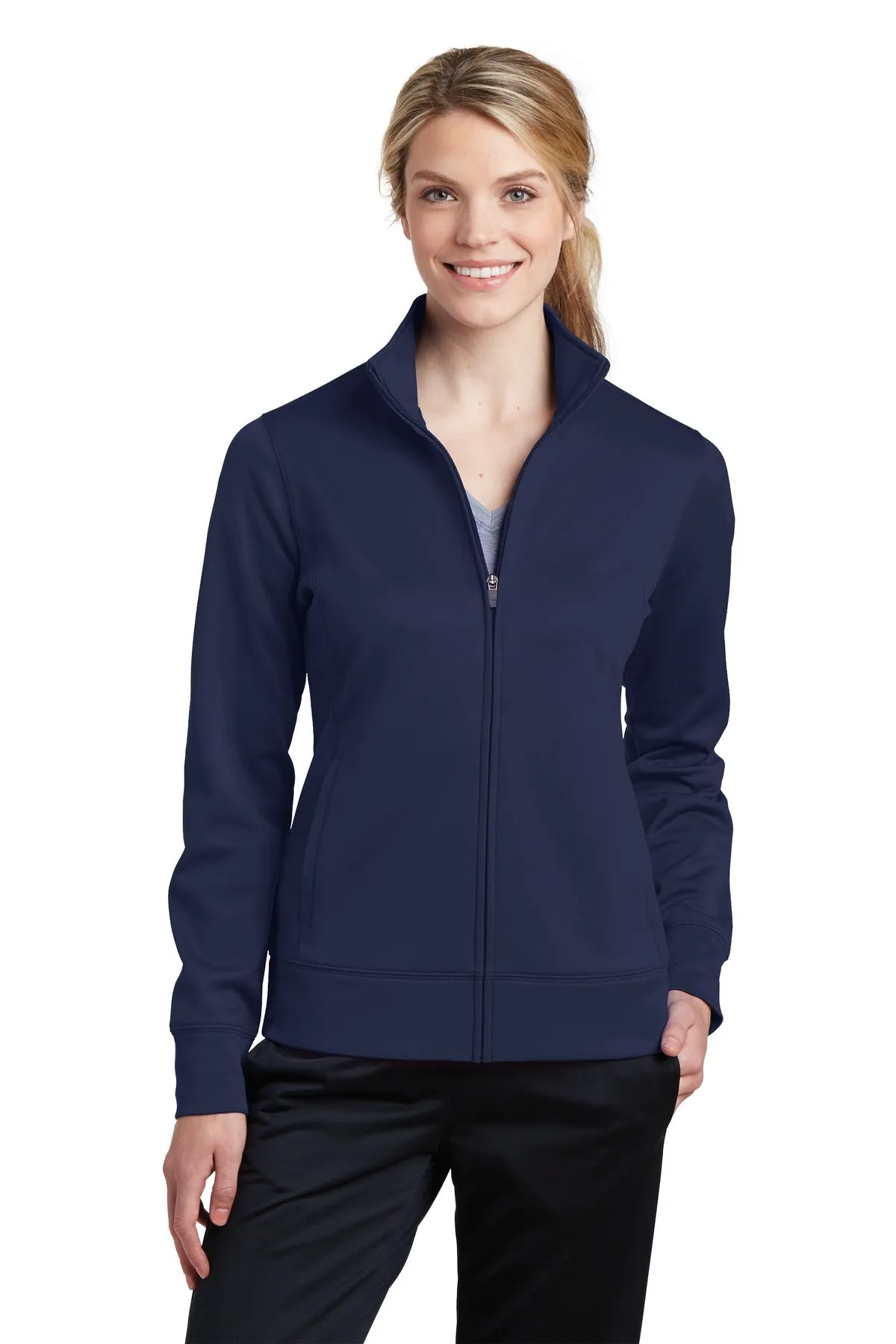 Sport-Tek® Ladies Sport-Wick® Fleece Full-Zip Jacket.  LST241