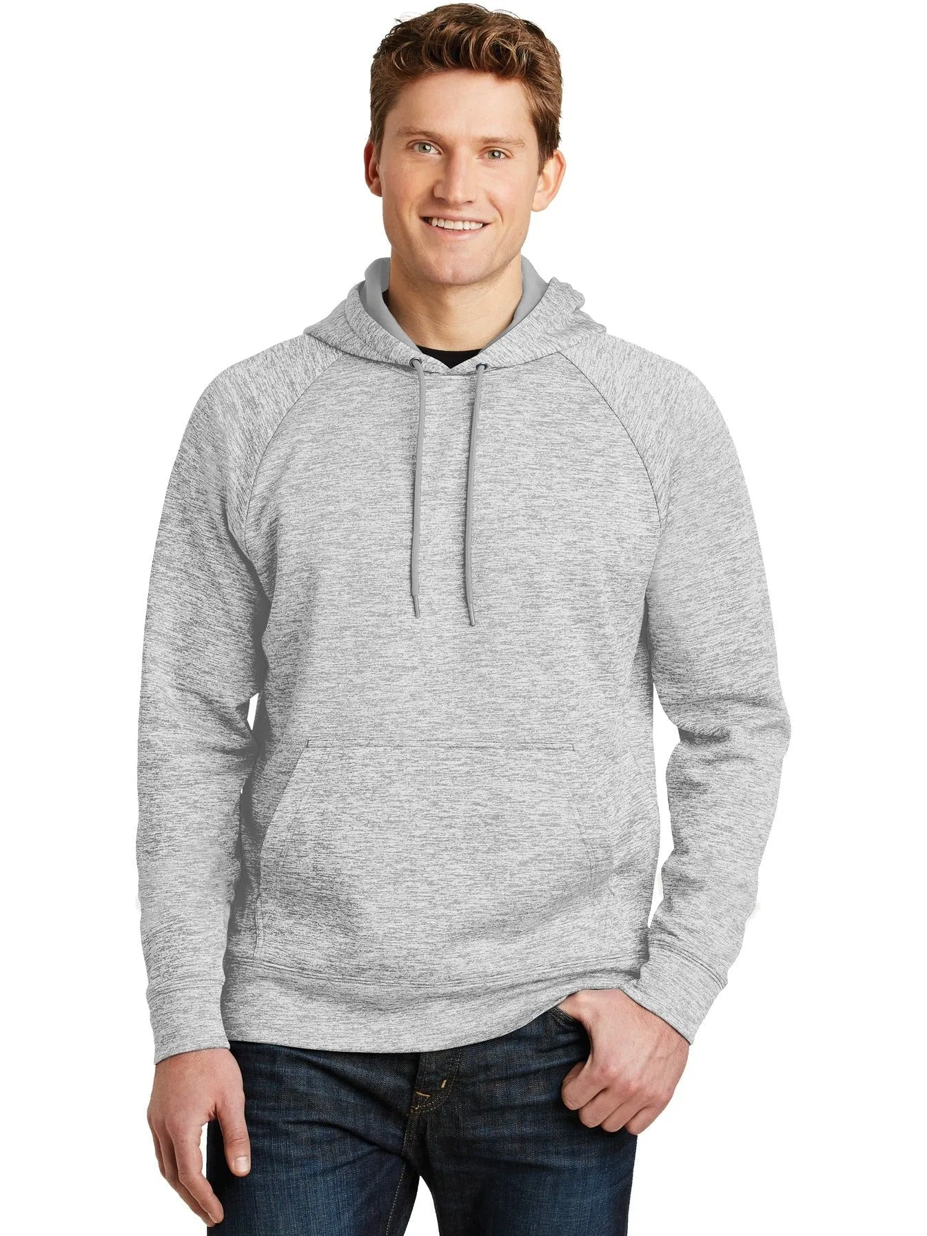 Sport-Tek PosiCharge Electric Heather Fleece Hooded Pullover