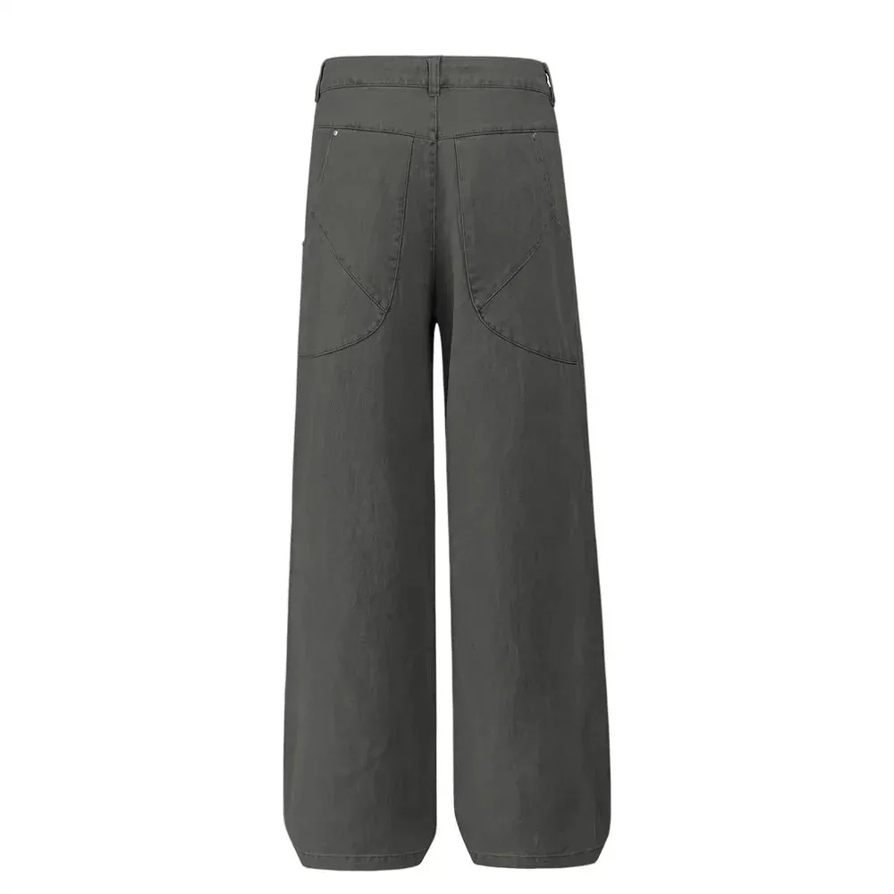 Stacked Patch Pocket Pants