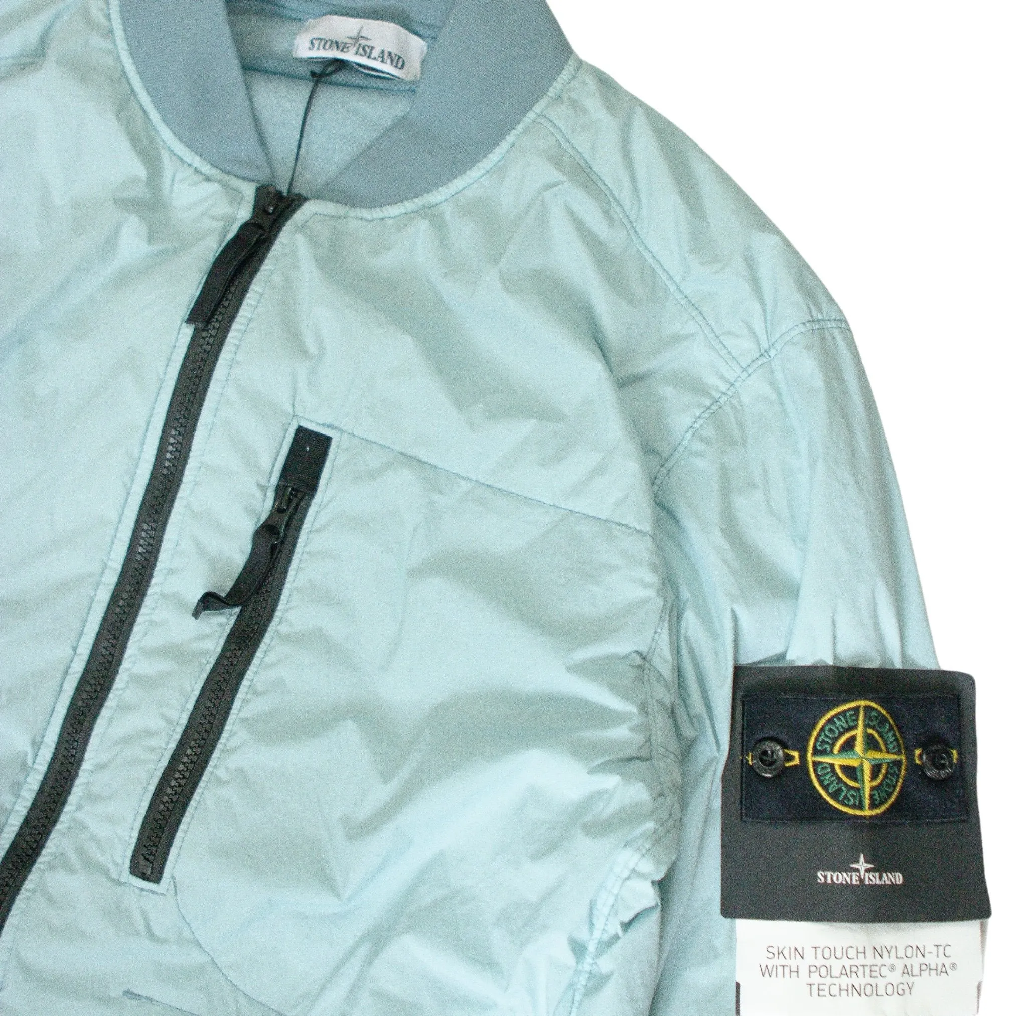 STONE ISLAND NYLON SKIN TOUCH TC POLARTEC JACKET