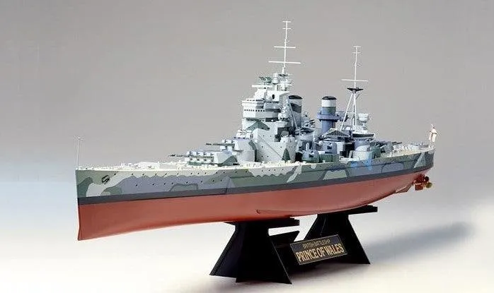 Tamiya 78011 British Battleship Prince Of Wales 1/350 Model Kit TAM78011