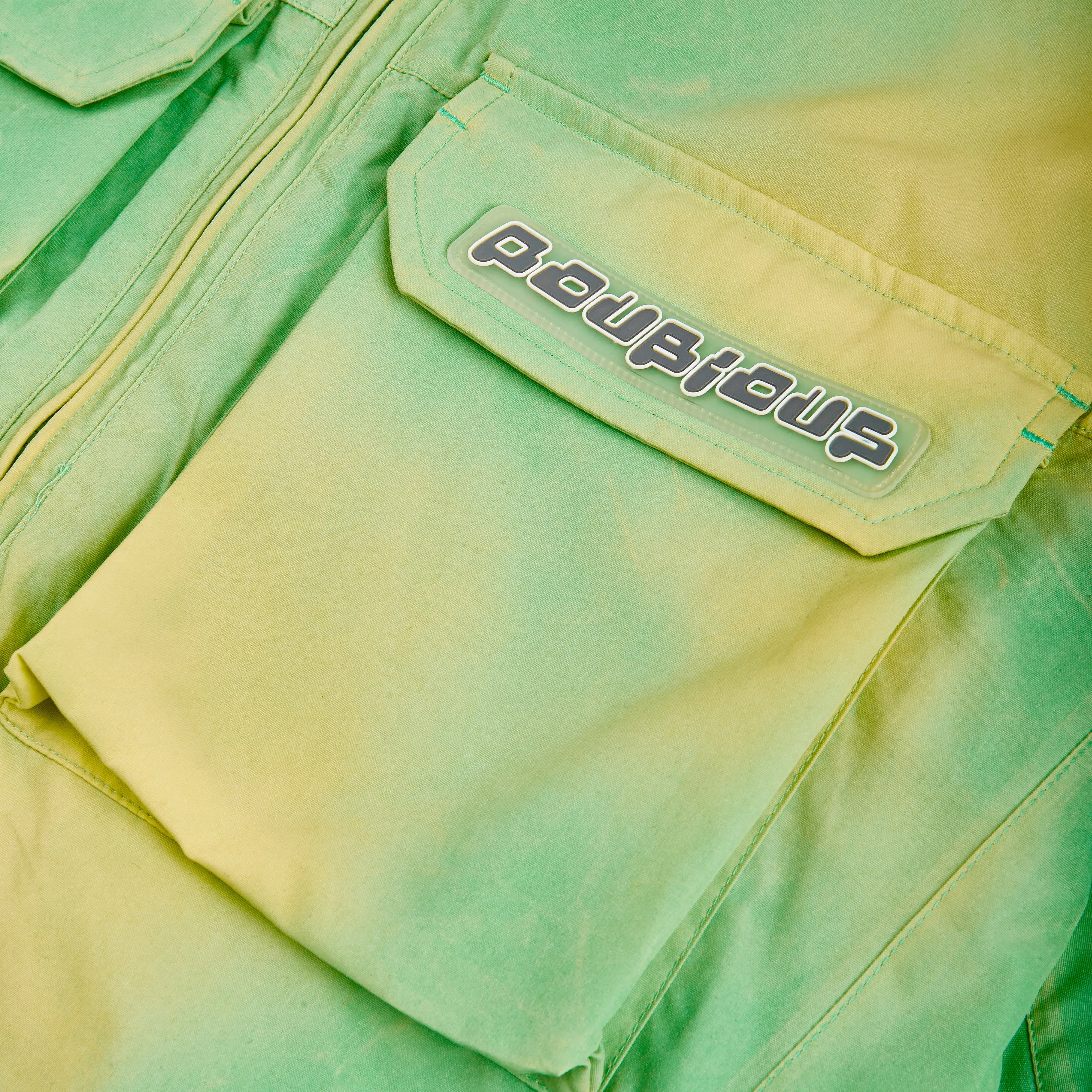 Thermochromic Jacket Mint/Yellow