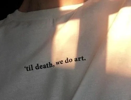 Til Death We Do Art Shirt