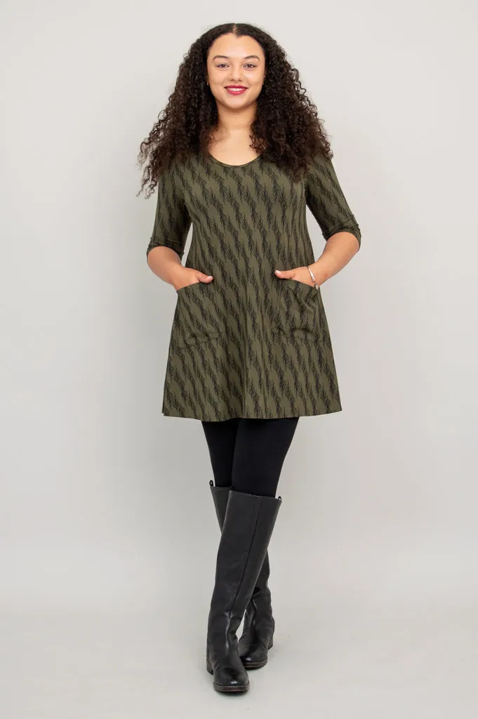 Veronica Tunic, Cedar Forest, Bamboo - Final Sale