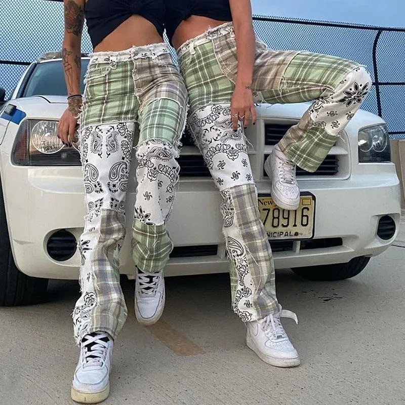 Vintage Patchwork Pants