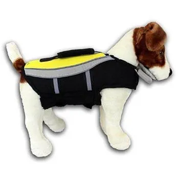 Water Adventure Dog Life Jacket - Neon Yellow