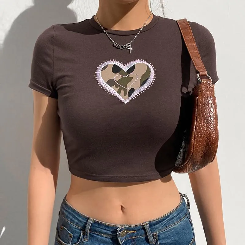 Women's Heart Print Shirt