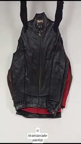 Y2K Dark Desire leather Jacket