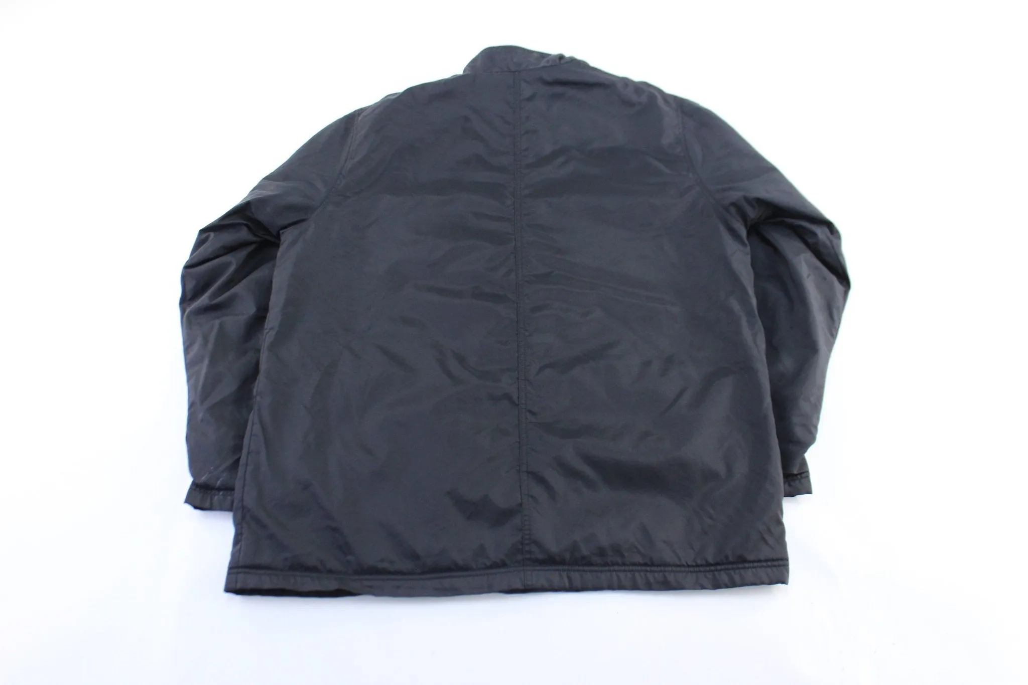 Y2K Nike Embroidered Logo Black Zip Up Jacket