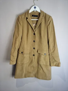 Zara camel  coat - medium